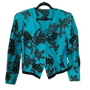 Awesome Vintage peplum jacket top